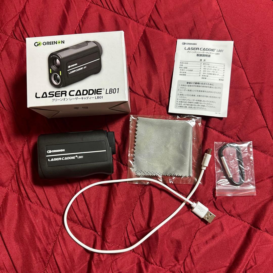 GREENON loser caddie LB01 付属品は揃っています。