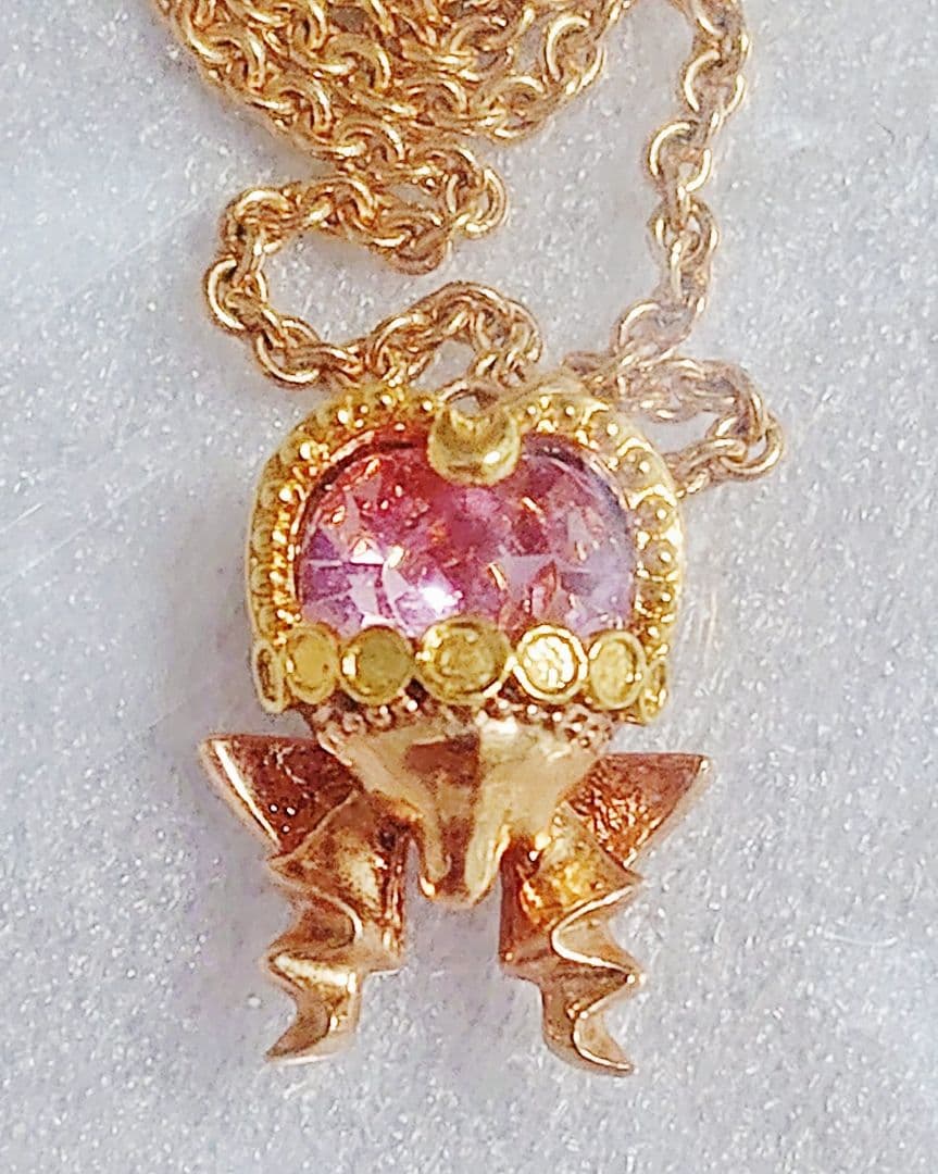 セーラームーン キューポット セレニティ・ハート・キャンディネックレス ピンク