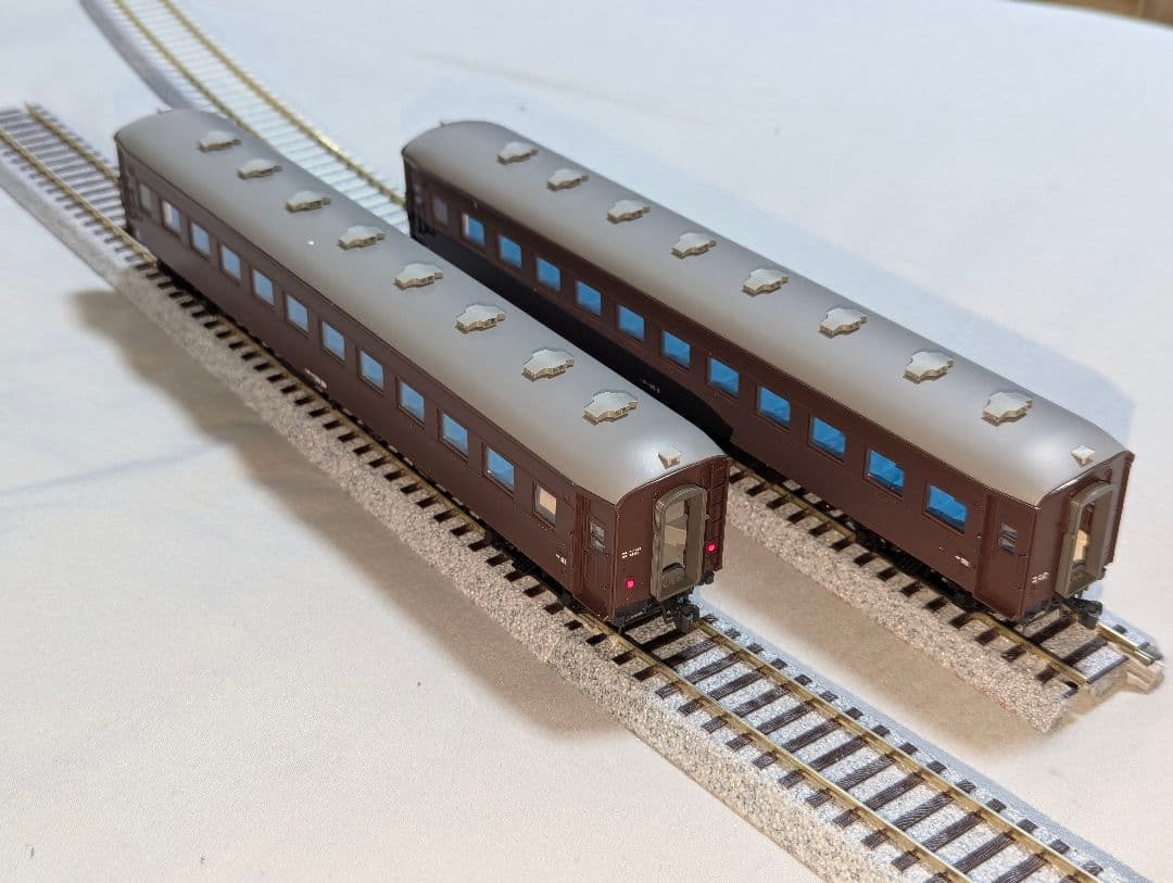 KATO　オハ35　オハフ33 (茶)　【1-512　1-514】　HOゲージ