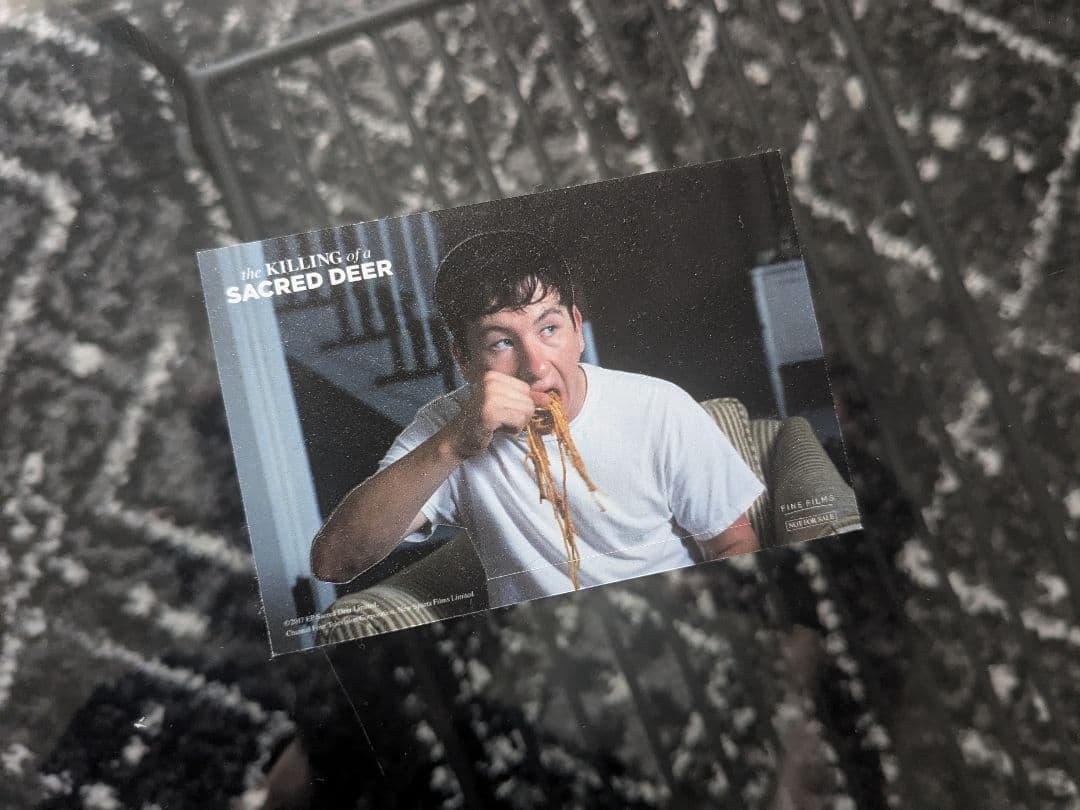 『聖なる鹿殺し キリングオブアセイクリッドディア』B2 ポスター ステッカー付