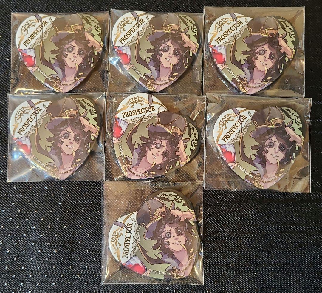 第五人格 identityV 探鉱者 ノートン 缶バッジ スイパラ