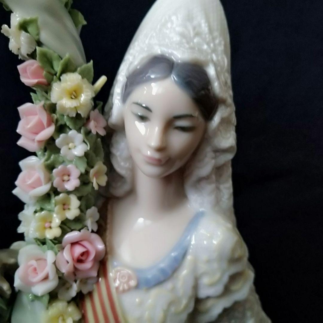 ＊3000体限定リヤドロ＊【献花】＊箱なし