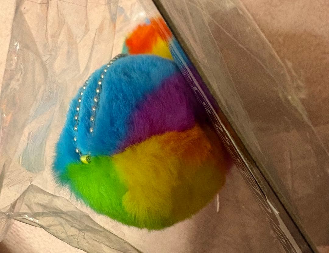 未開封　木村カエラ×モンチッチ　カエチッチ　カラフルレインボー　キーチェーン