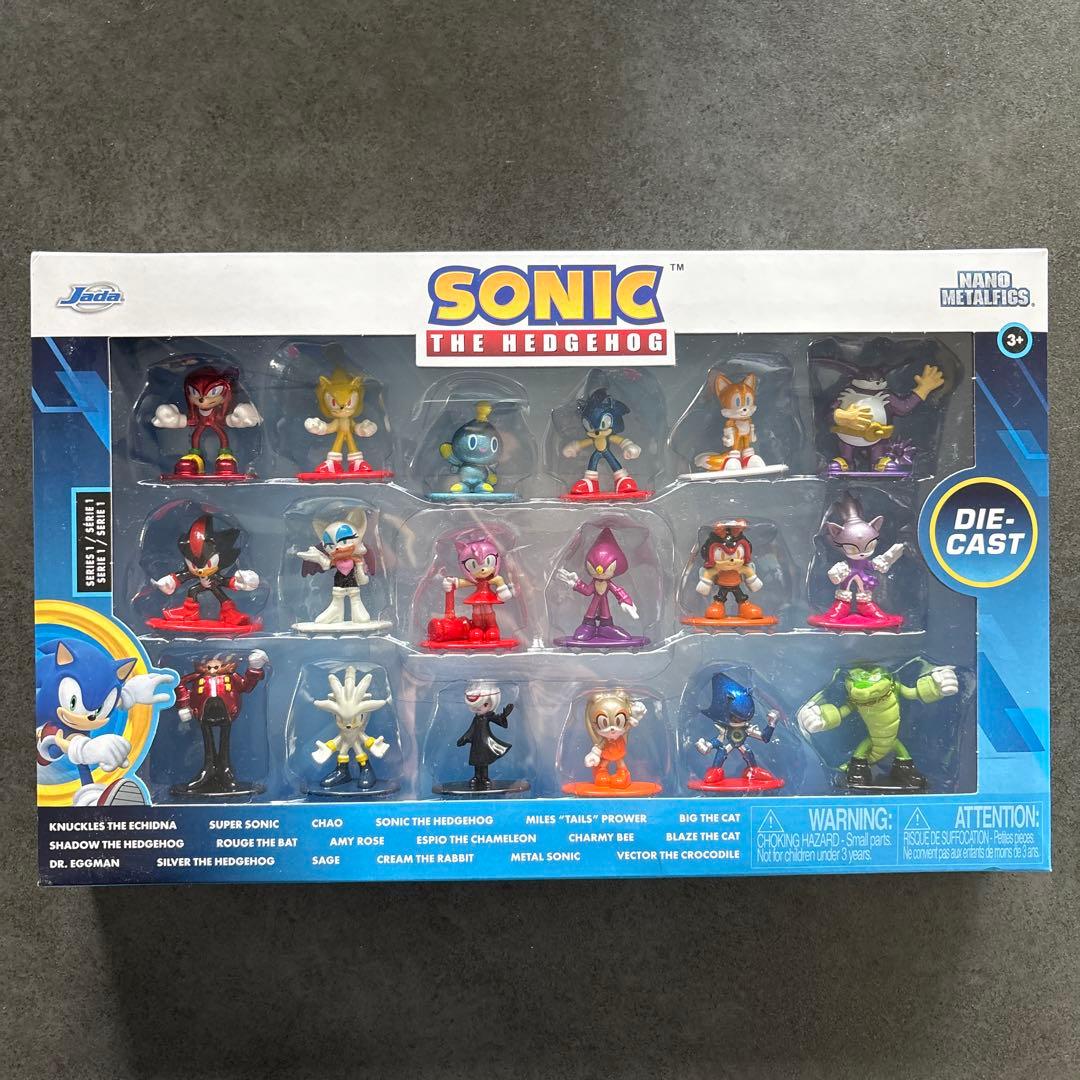ソニック・ザ・ヘッジホッグ ダイキャストフィギュアセット