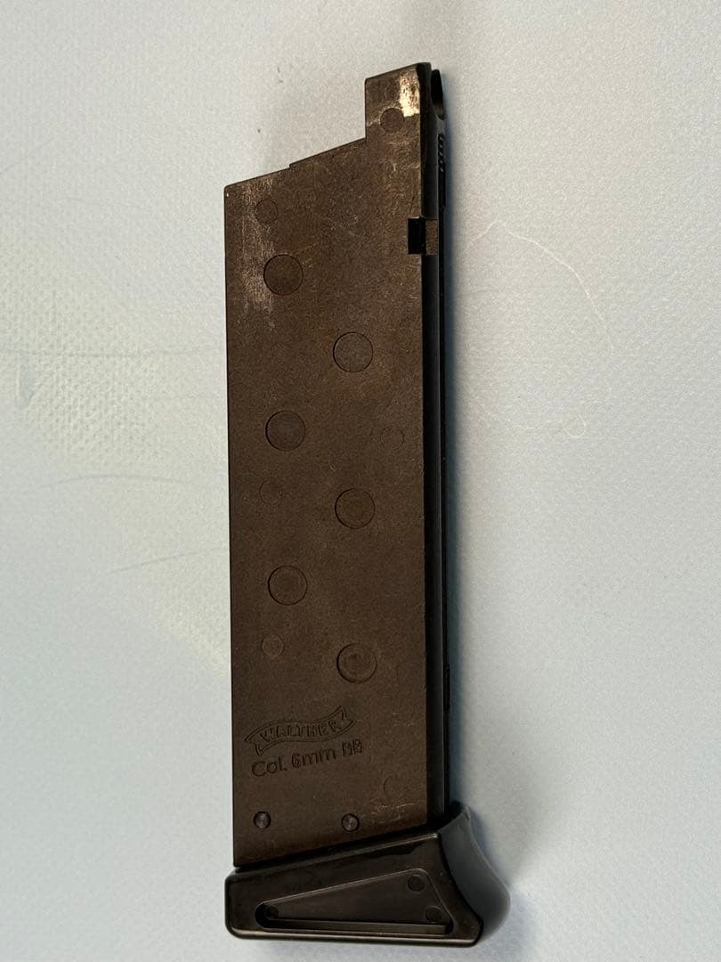 マルゼン製ワルサーニューPPK/Sブラックモデル（ガスブローバック） ガスガン