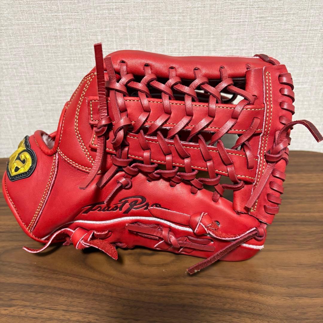 ザナックス　トラスト　軟式グローブ　オールラウンド　ワインブラウン