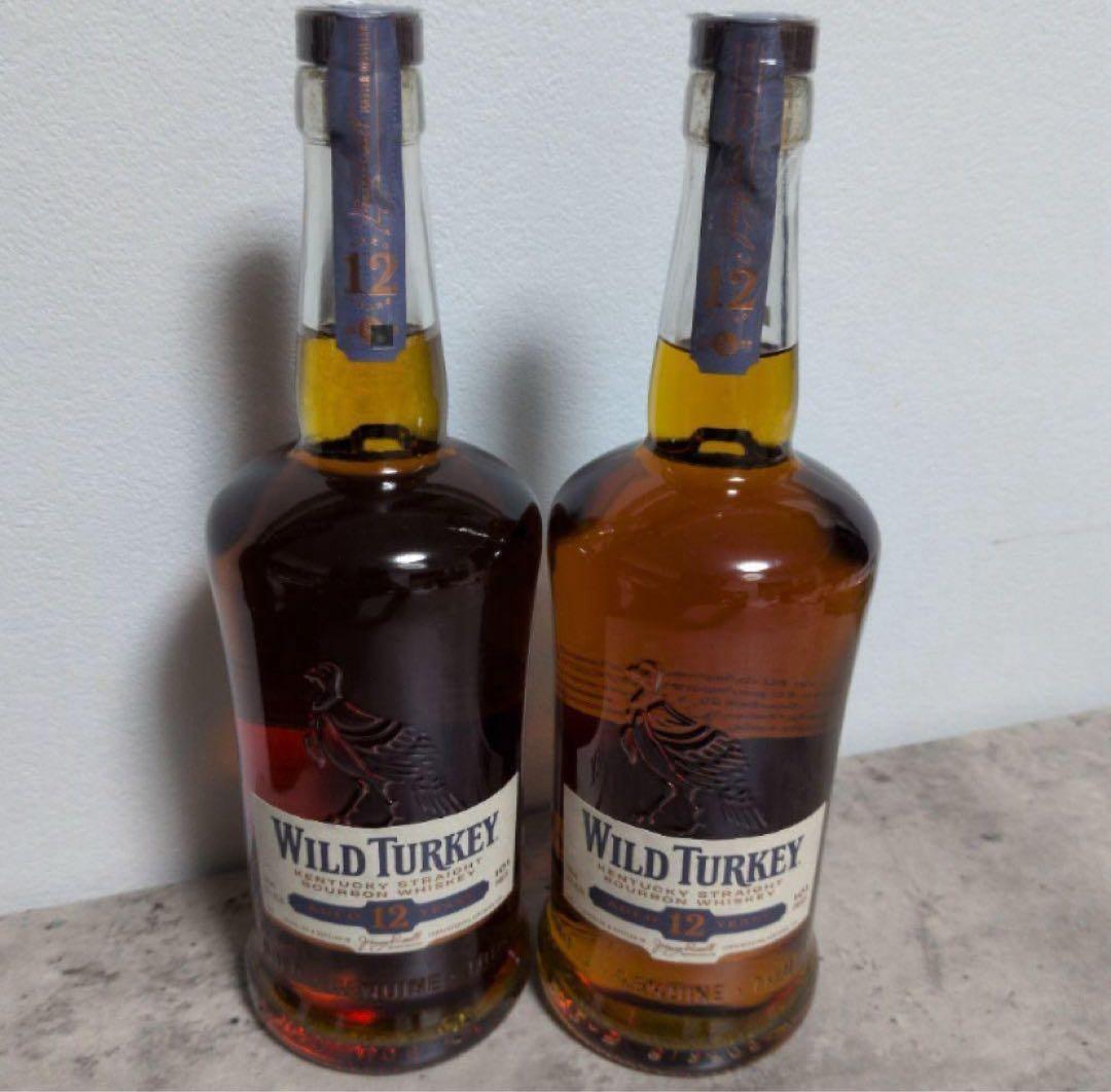 【終売品 未開栓】ワイルドターキー 12年 WILD TURKEY　2本セット