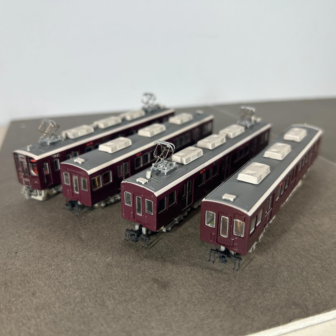 【ジャンク】GMベース 阪急8300系 4両セット 室内灯有 塗装荒れあり