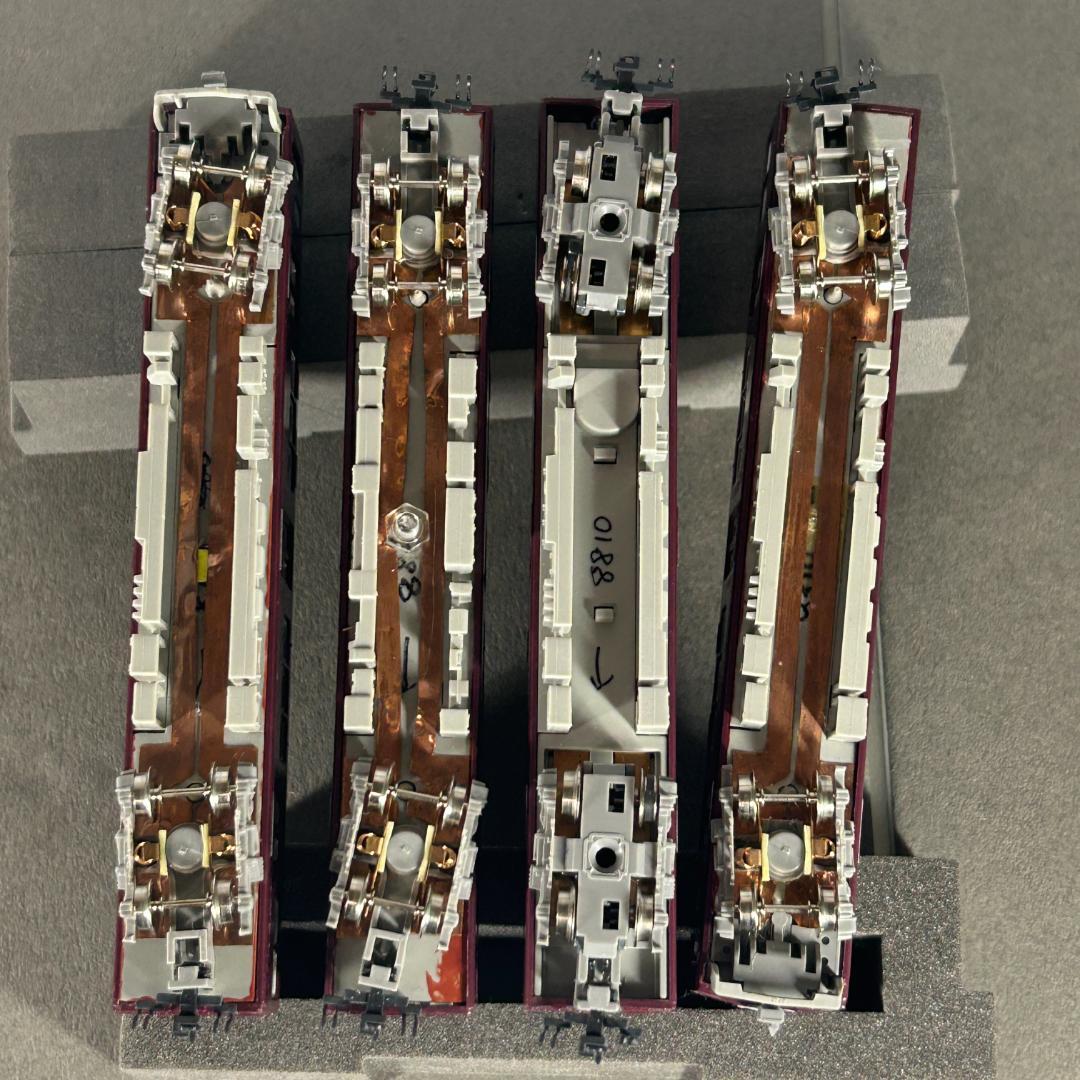 【ジャンク】GMベース 阪急8300系 4両セット 室内灯有 塗装荒れあり