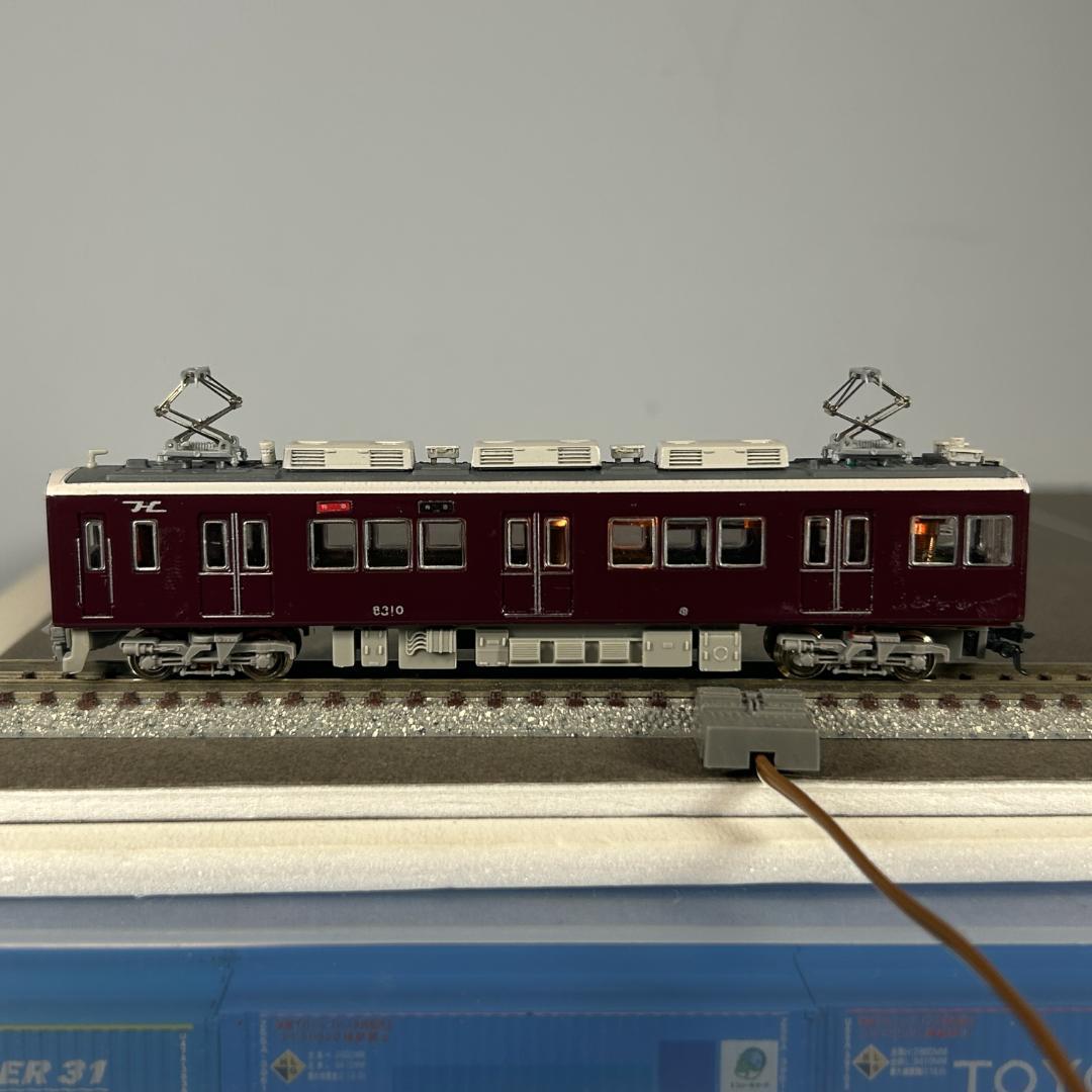 【ジャンク】GMベース 阪急8300系 4両セット 室内灯有 塗装荒れあり