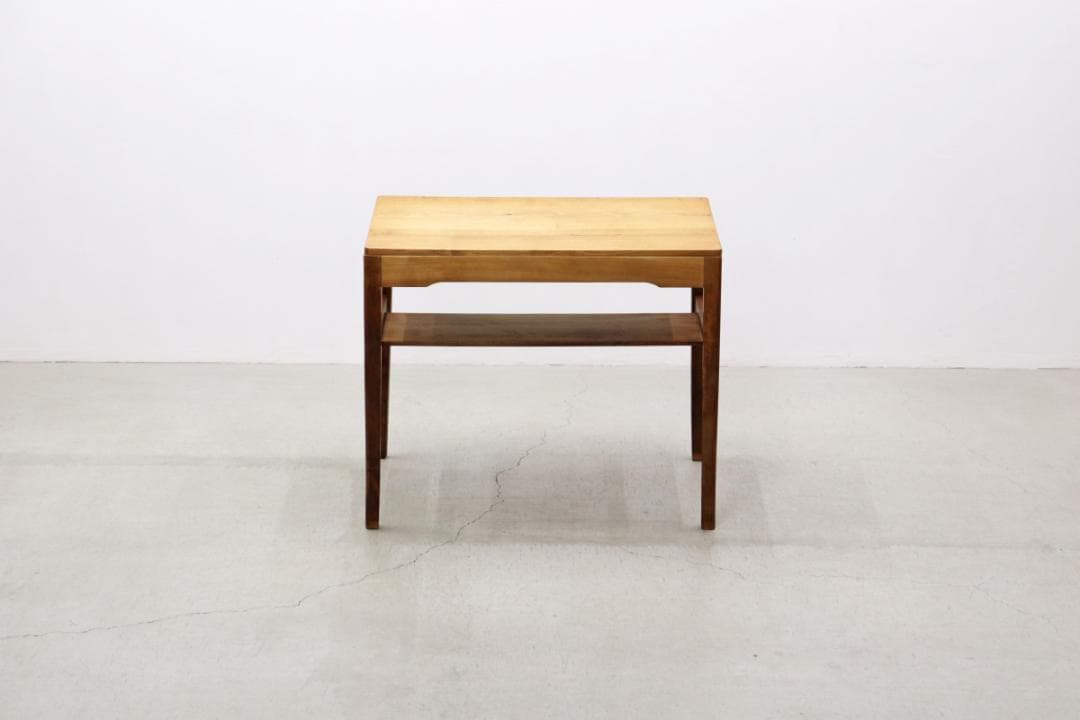 レトロ 無垢材 デスク 作業台 PC 書斎 展示台 飾り台 ヴィンテージ