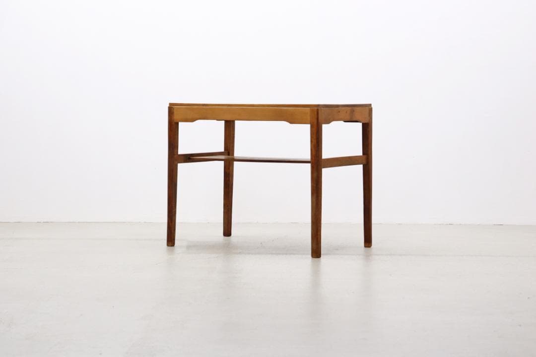 レトロ 無垢材 デスク 作業台 PC 書斎 展示台 飾り台 ヴィンテージ