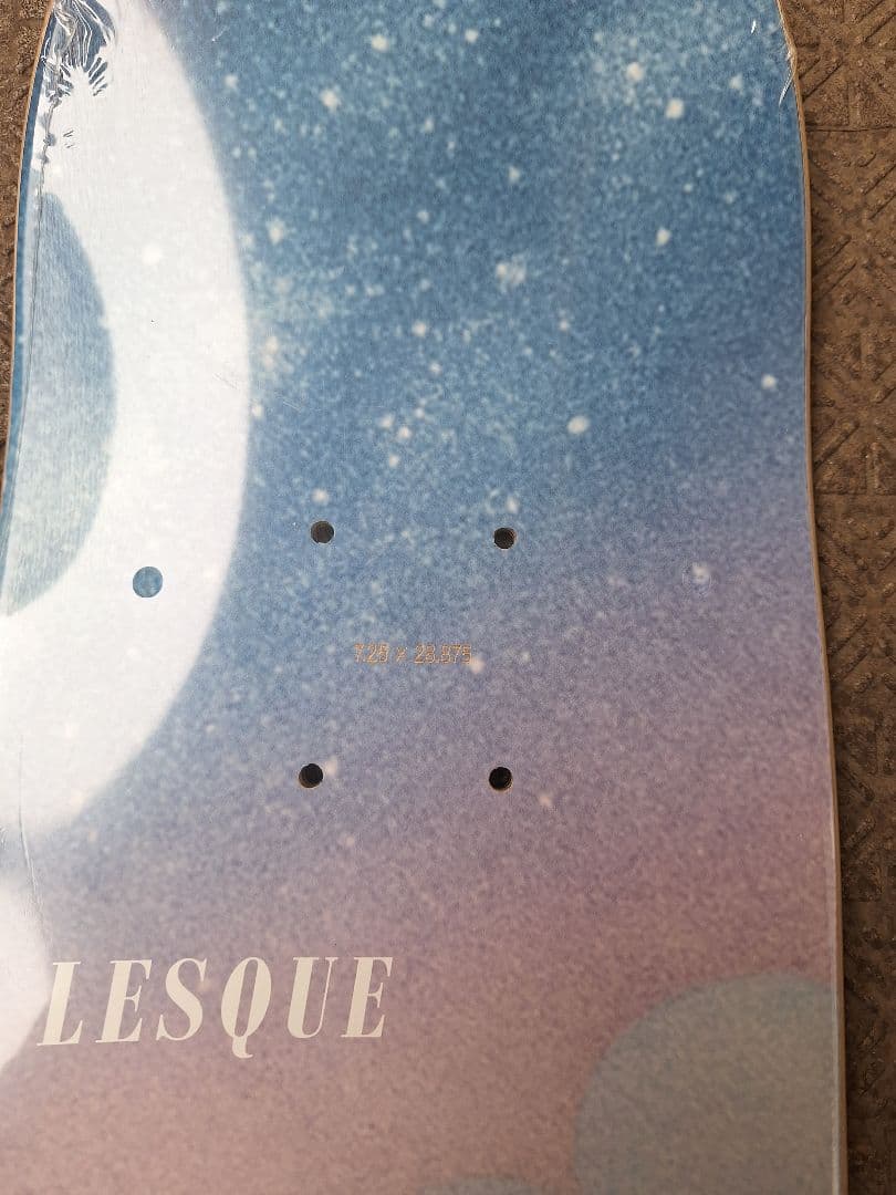LESQUE レスケ スケートボード デッキ　7.25 X 28.875
