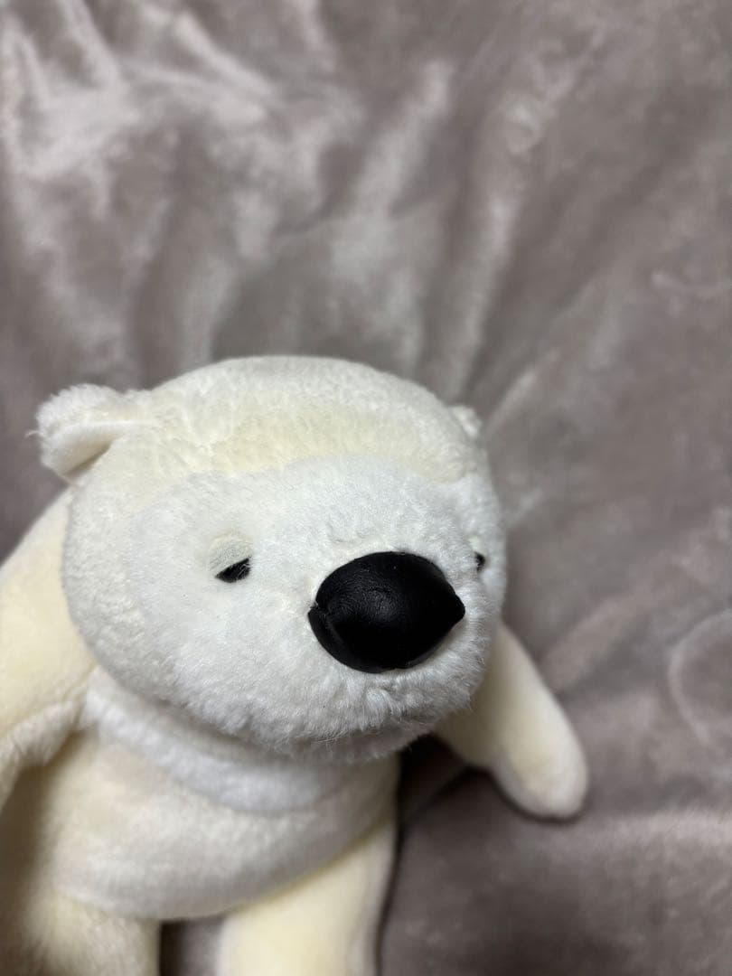 モンスイユ　スノーマレーちゃん　しろくま　ぬいぐるみ