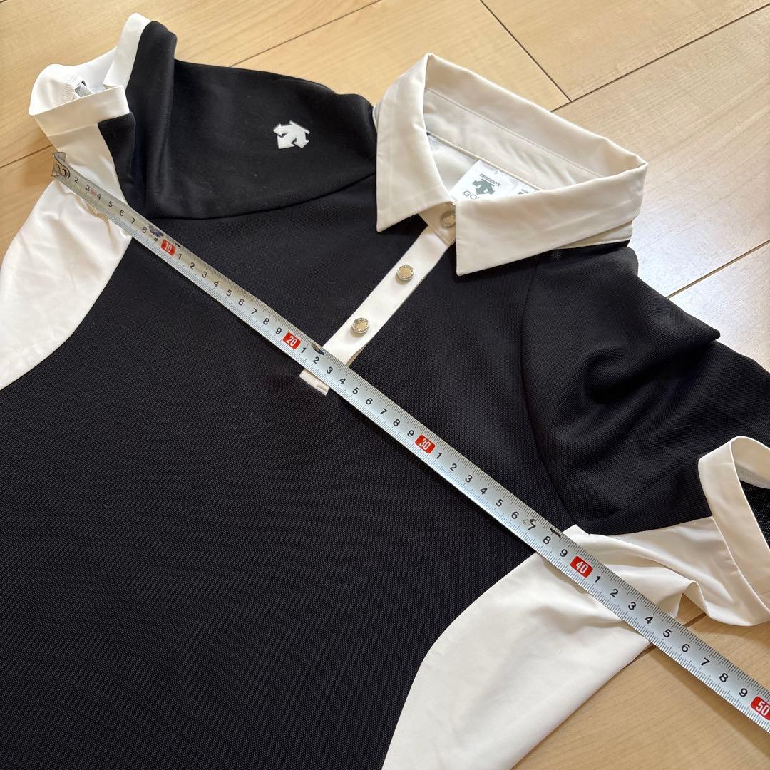 デサント　DESCENTE ゴルフ ポロシャツ　パンツ　セット　L 黒　春夏
