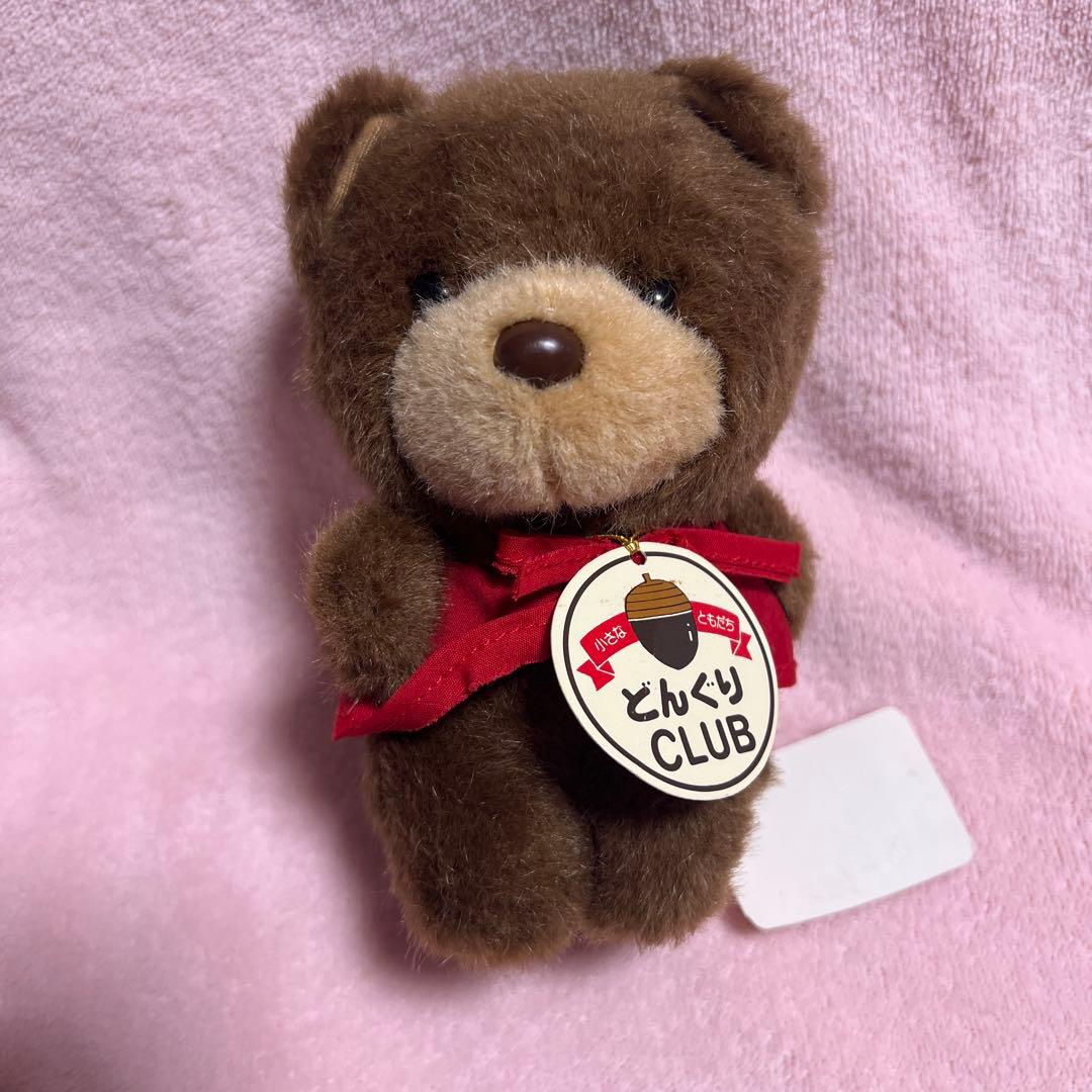 昭和レトロ　どんぐりCLUB ファースト社　リス　クマ　アライグマ　当時物