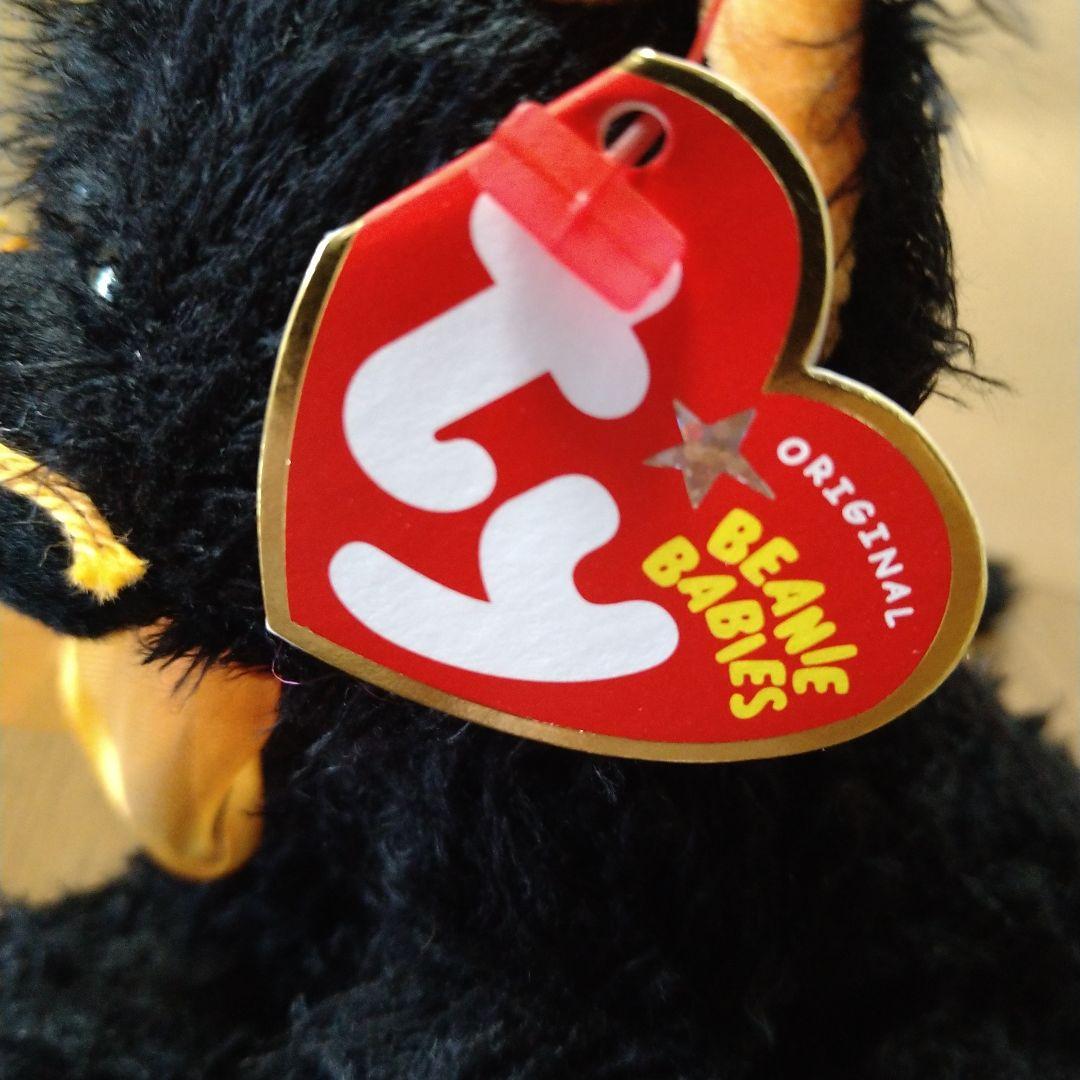 ty ぬいぐるみ ネコ 黒猫 ハロウィン ビーニーベイビーズ Moonlight