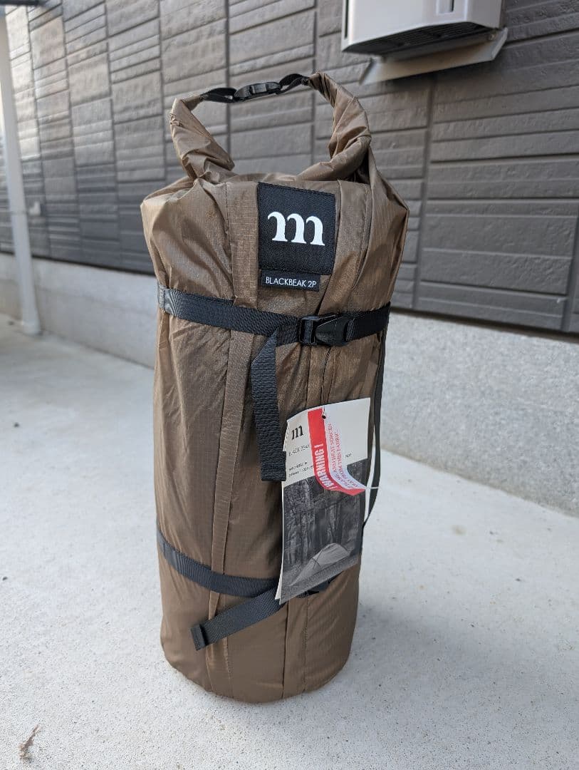 【未使用品】muraco BLACK BEAK 2P オレンジ テント