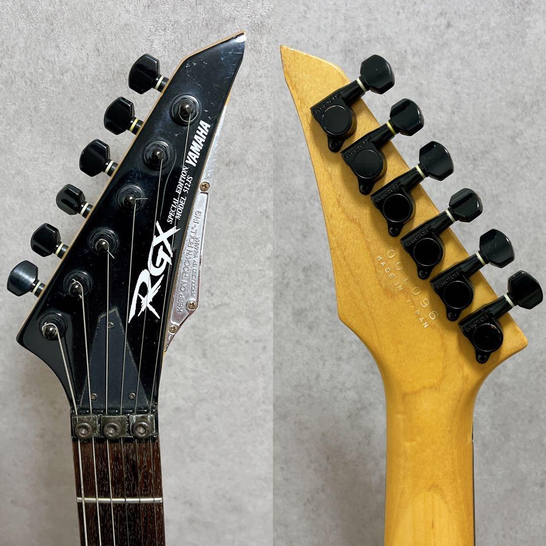 ヤマハ RGX 512JS エレキギター 黒 ストラト ロングスケール 日本製
