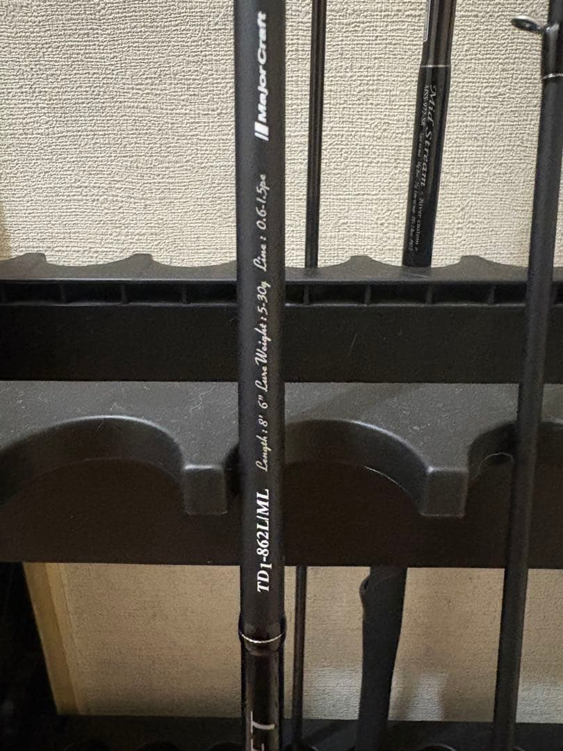 メジャークラフト　タイドリフト1g 862-l /ml 1釣行使用のみ美品！