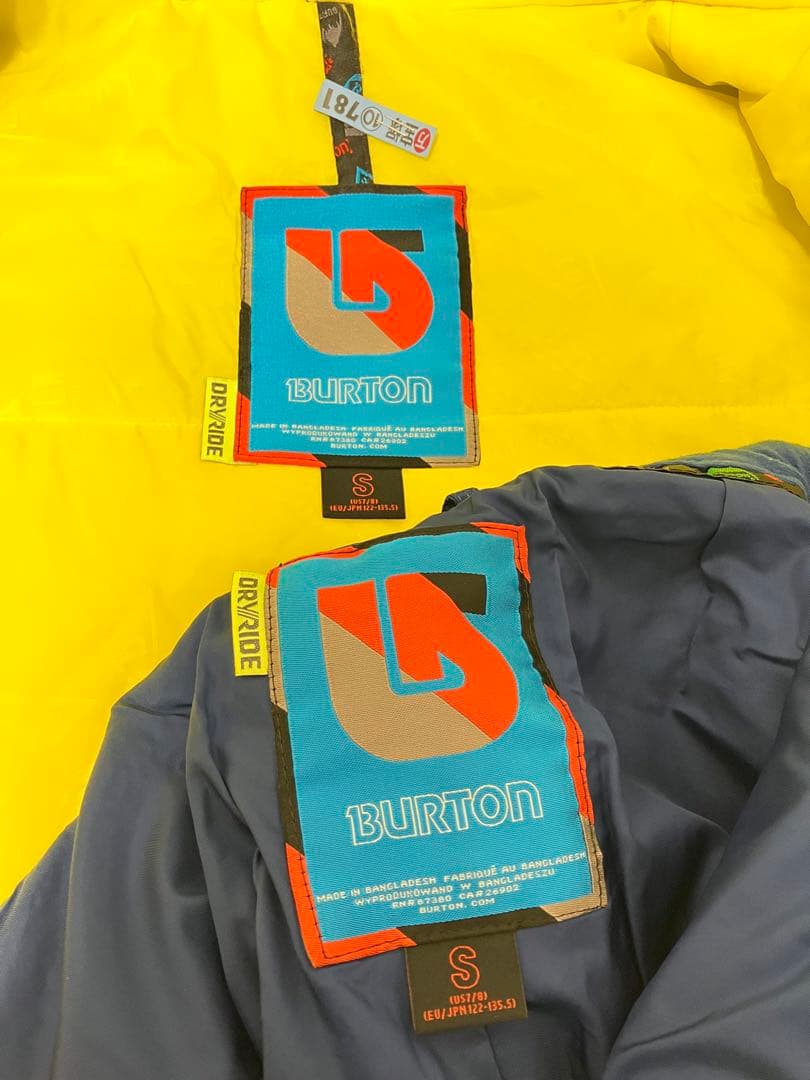 BURTONバートン　スキースノーボードウェア上下セット　130 ジュニア子供用