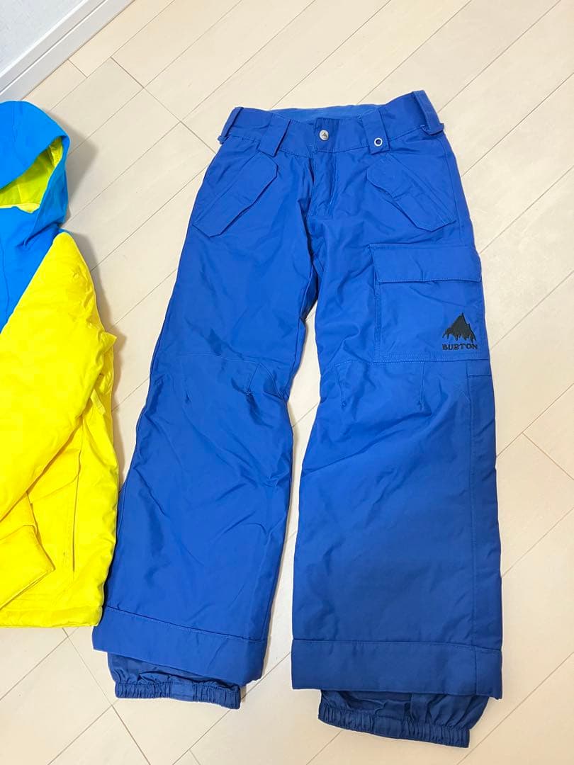 BURTONバートン　スキースノーボードウェア上下セット　130 ジュニア子供用