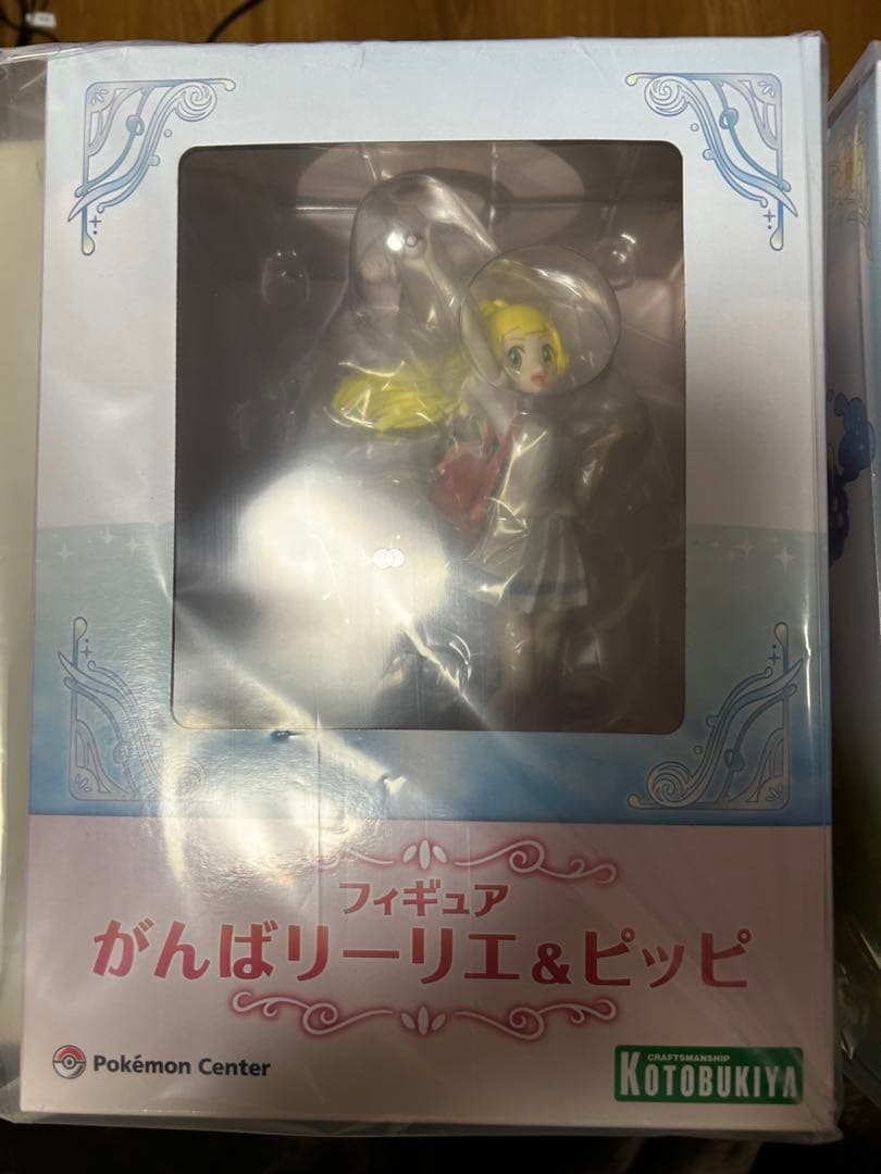 ポケモン フィギュア リーリエ&コスモッグ がんばリーリエ&ピッピ　セット
