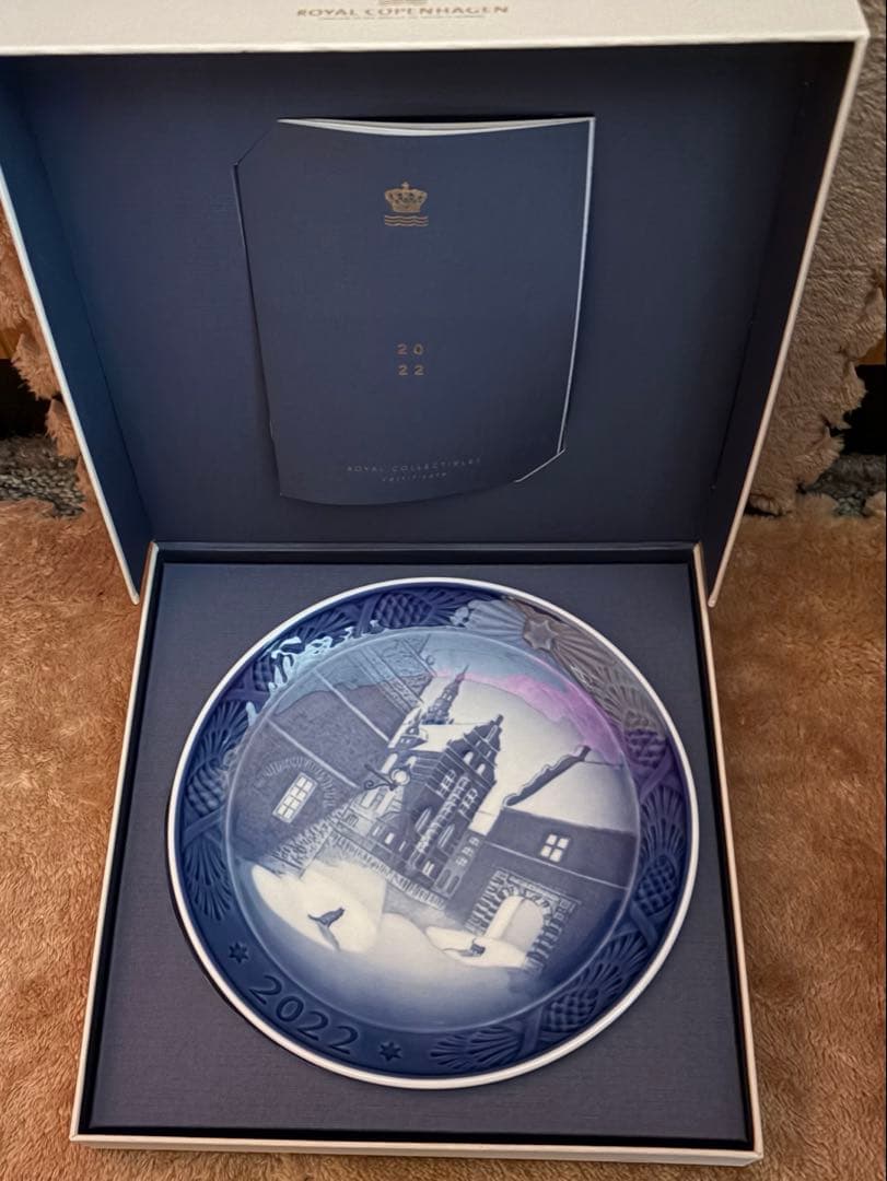 （本日のみお値下げ）ロイヤルコペンハーゲン 2022年 イヤープレート