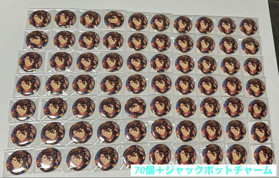 あんスタ 朔間零 エレメント 缶バッジ70個 ジャックポットチャーム