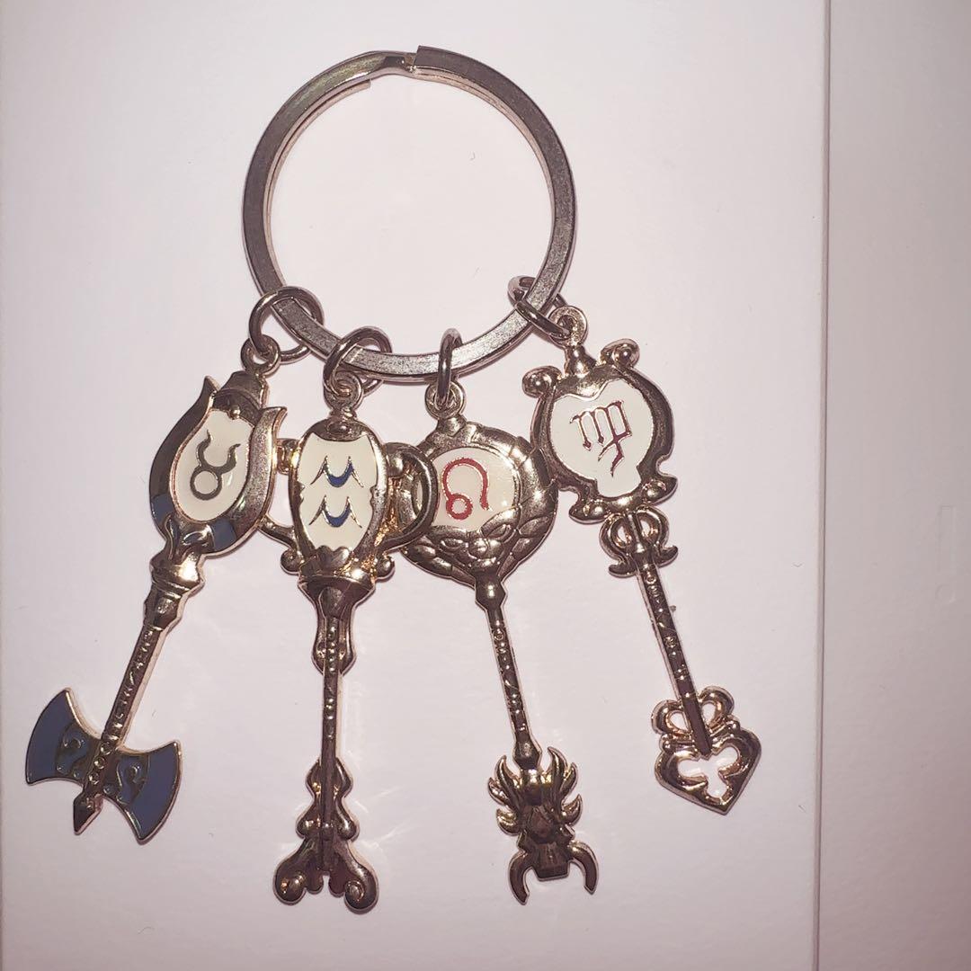 劇場版 FAIRY TAIL 鳳凰の巫女 星霊の鍵 キーホルダー ルーシィ