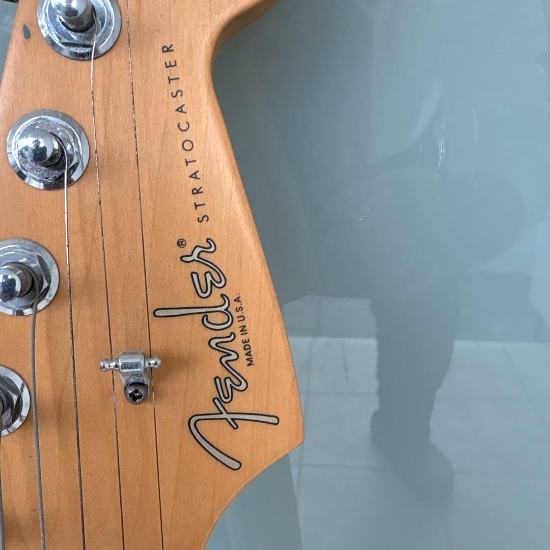 Fender フェンダー　ブラック　USA ストラトキャスター