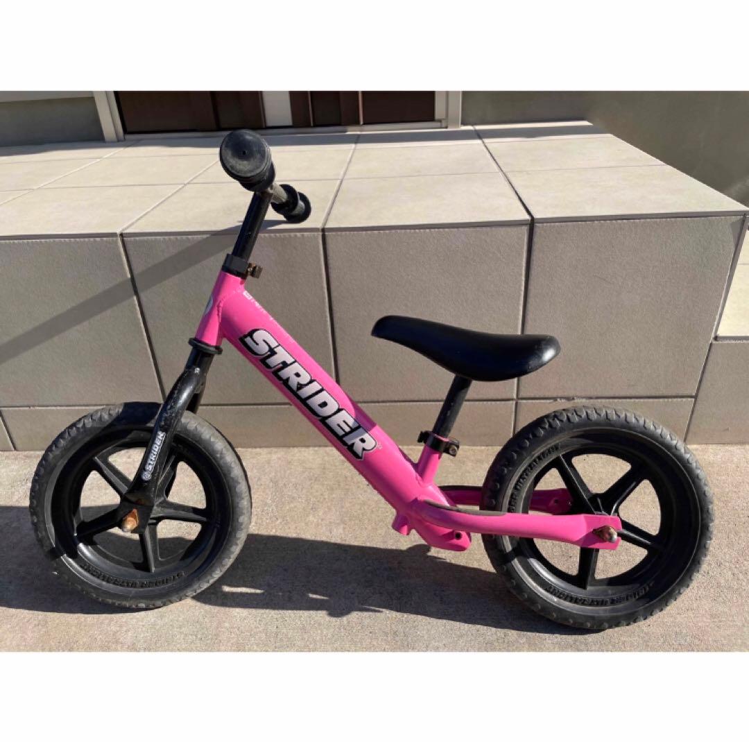 キッズ用ランニングバイク 幼児用自転車　ストライダー ST4 ピンク