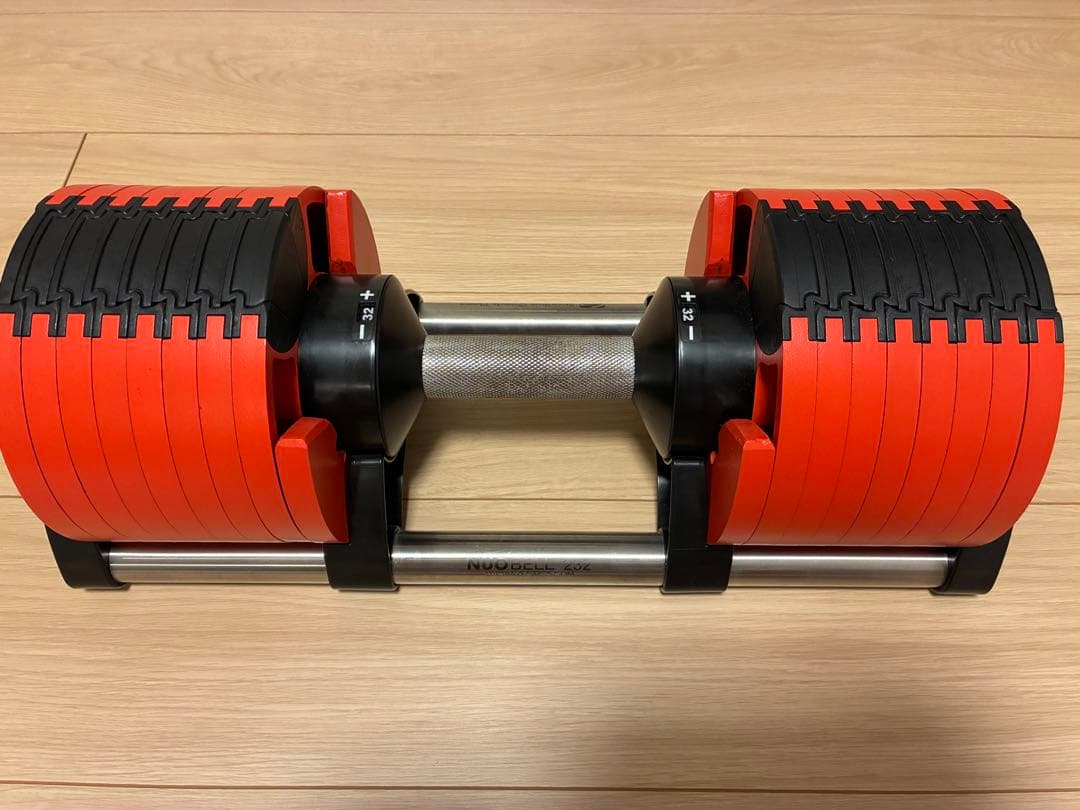 フレックスベル 可変式ダンベル 赤×黒 直接取引希望 ２つセット 送料別