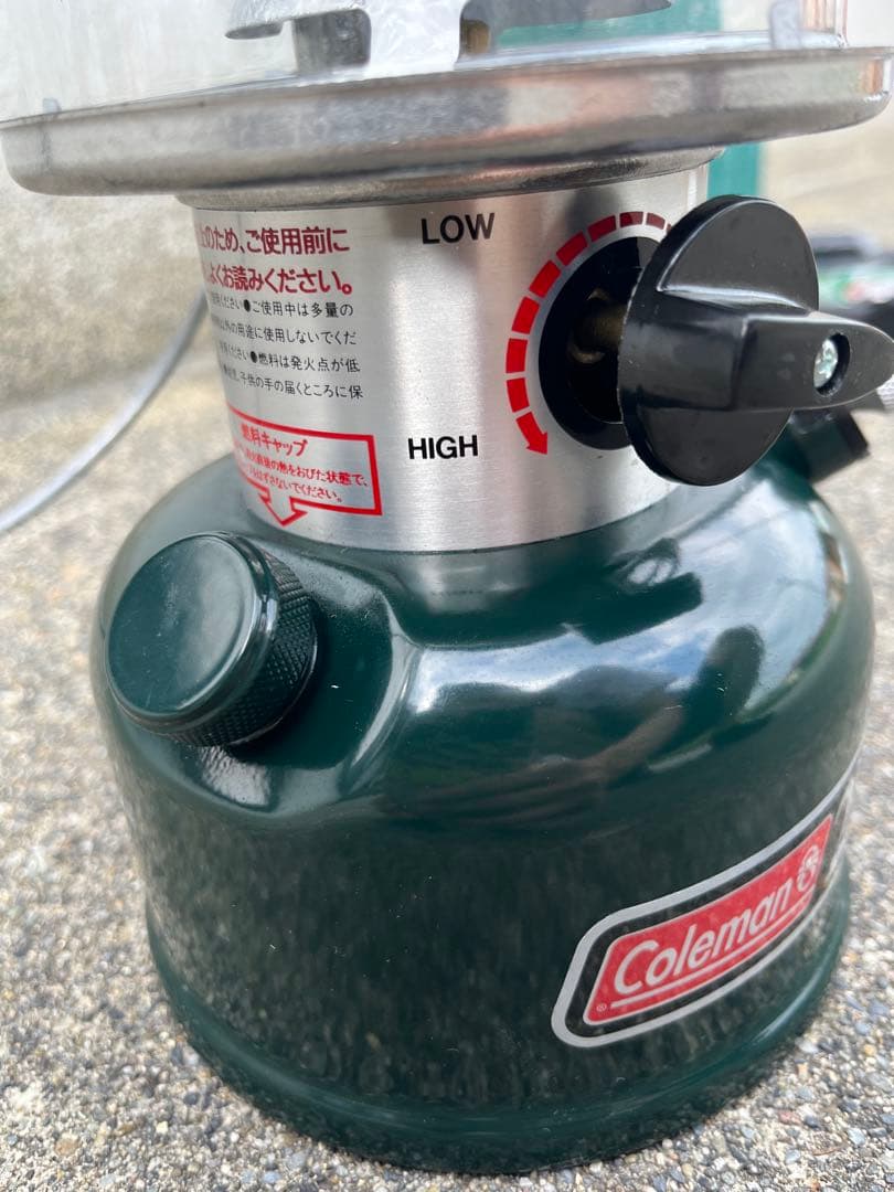 Coleman 288A ランタン グリーン 付属品あり