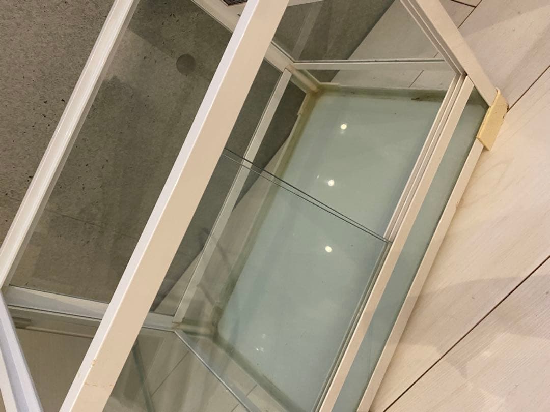 SANKO Pantheon White レオパードゲッコウ　暖突付き水槽