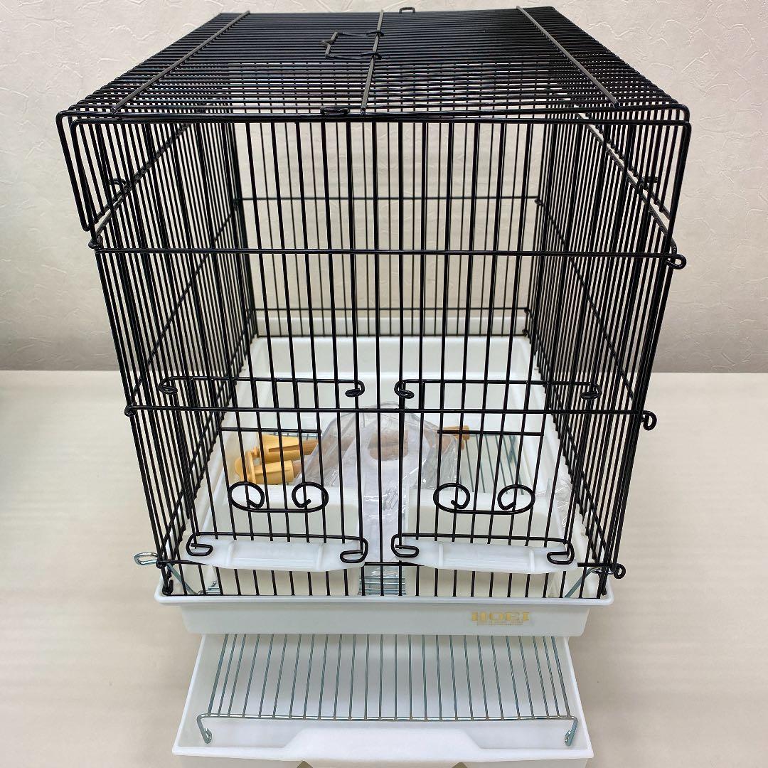 鳥用 21デラックス黒(網塗装黒・底白)×1