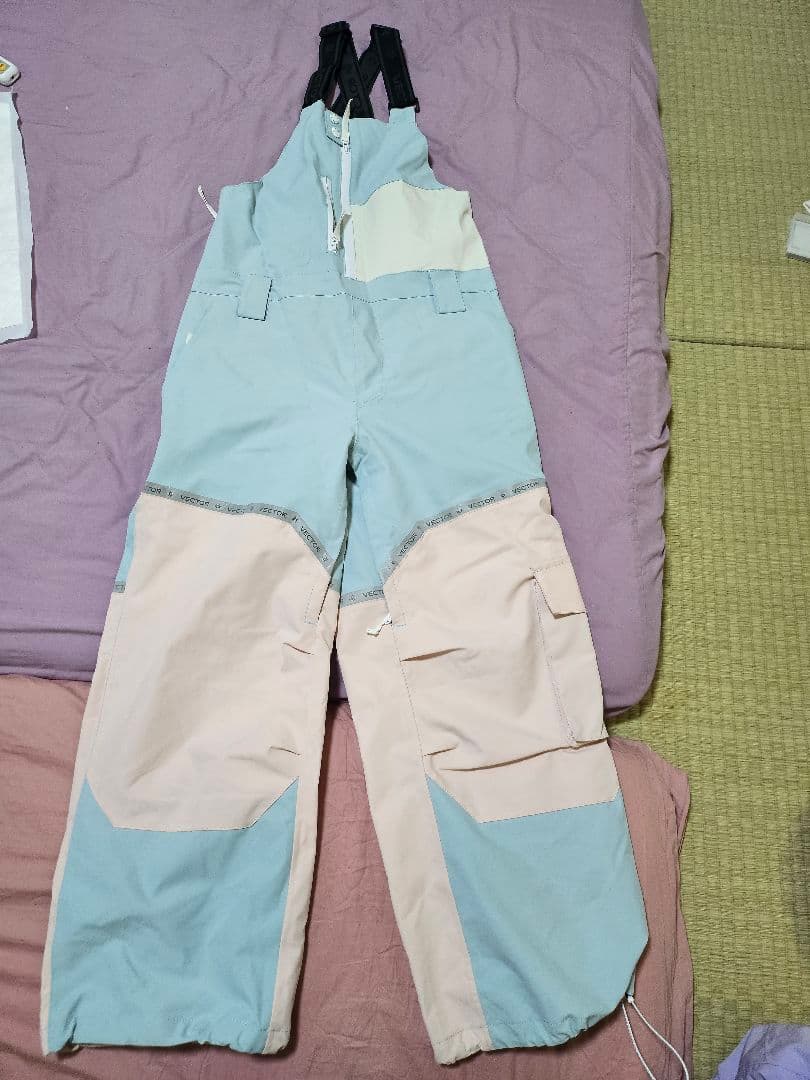 VECTOR スノーボード用オーバーオール XS