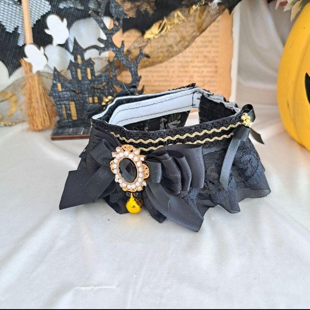 ぶんちゃん、ハロウィンマントセット&スタイセット①わんちゃん猫ちゃん用