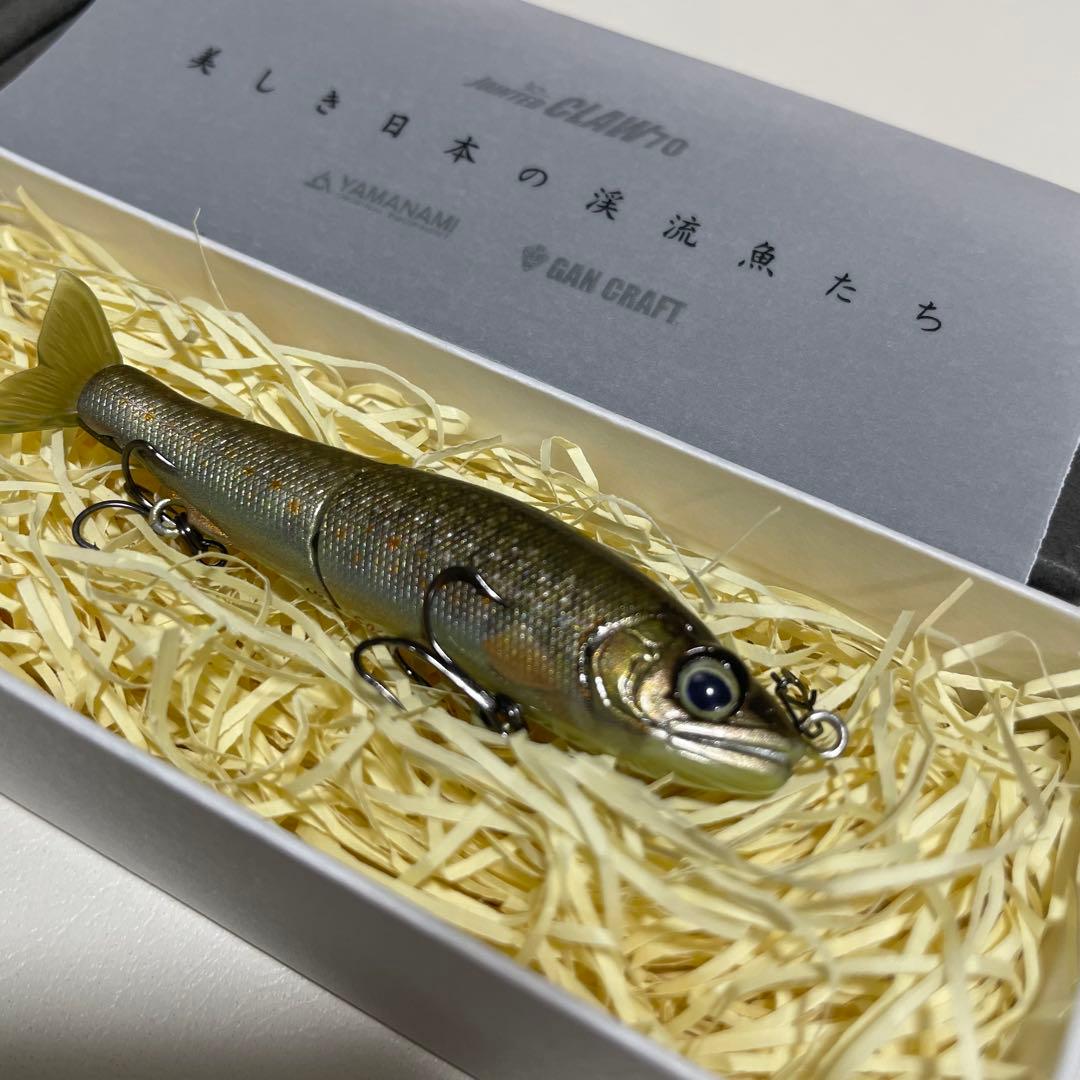 渓流ルアー⭐︎レイチューン山波商店ガンクラフト3点セット