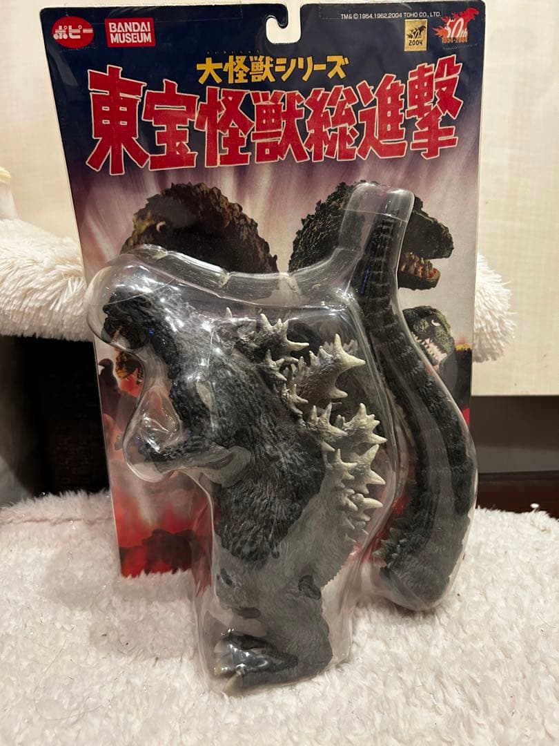 絶版バンダイ 大怪獣シリーズ ゴジラ 東宝怪獣総進撃
