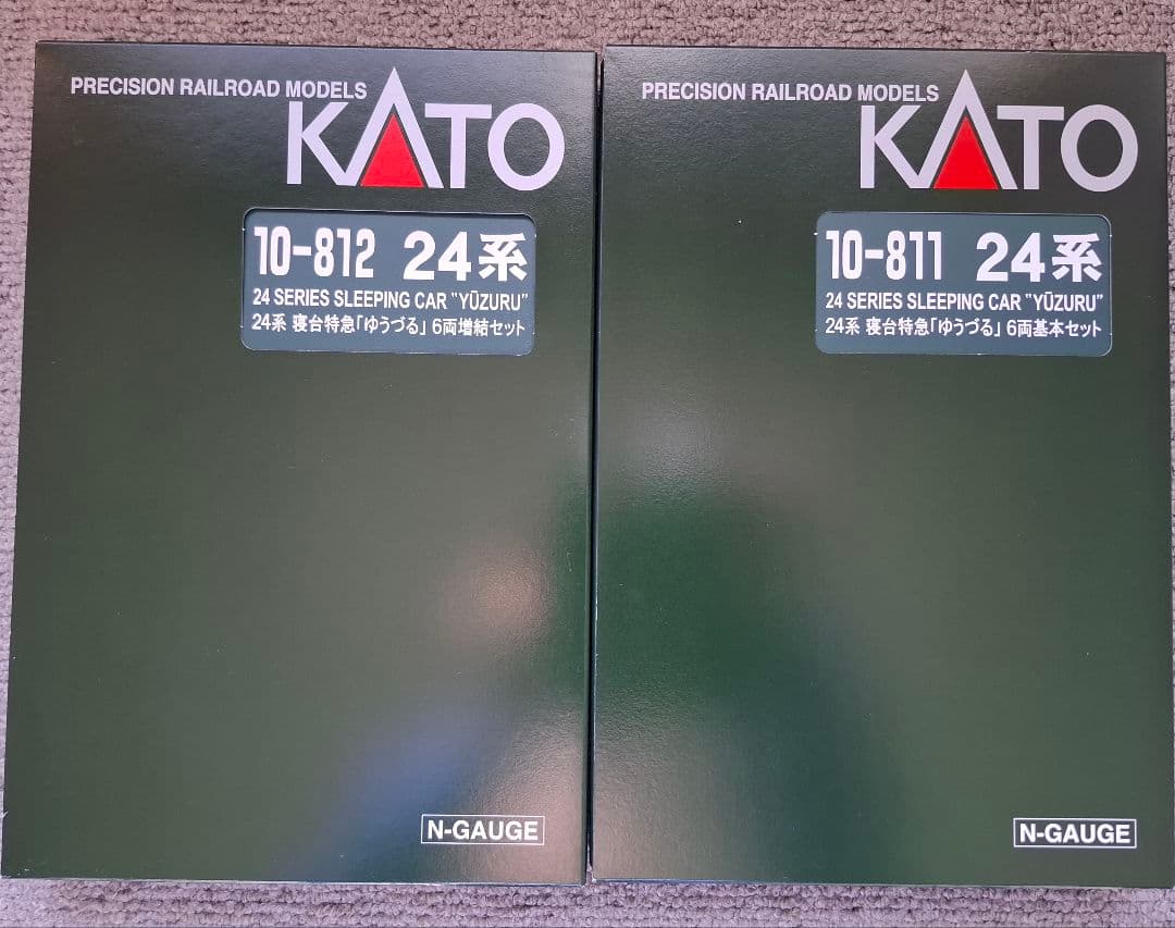 KATO 寝台特急「ゆうづる」24系　基本+増結12両セット
