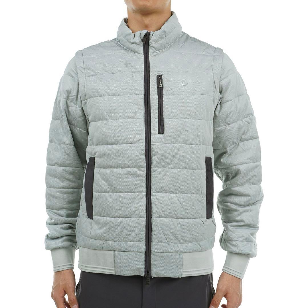 キャロウェイレッドレーベルスターストレッチヘリンボーンジャカード2wayブルゾン