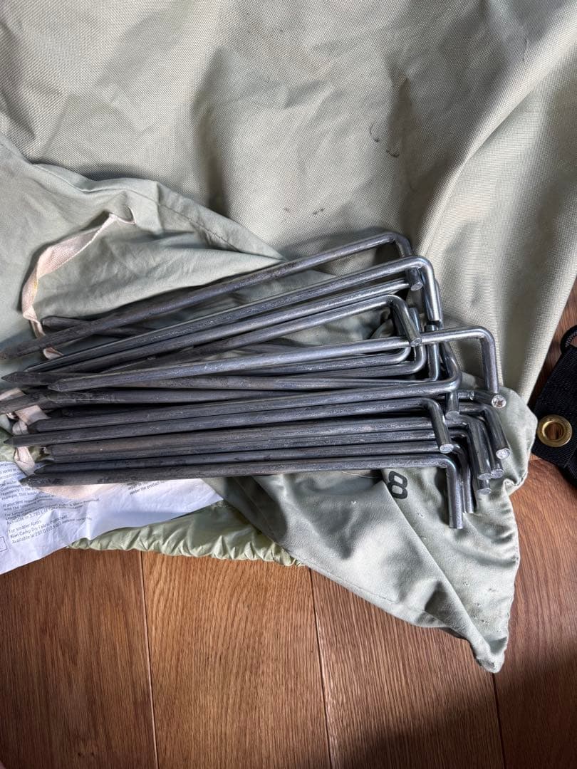 カーカムス　スプリングバーテント　ハイライン8 キャンプ