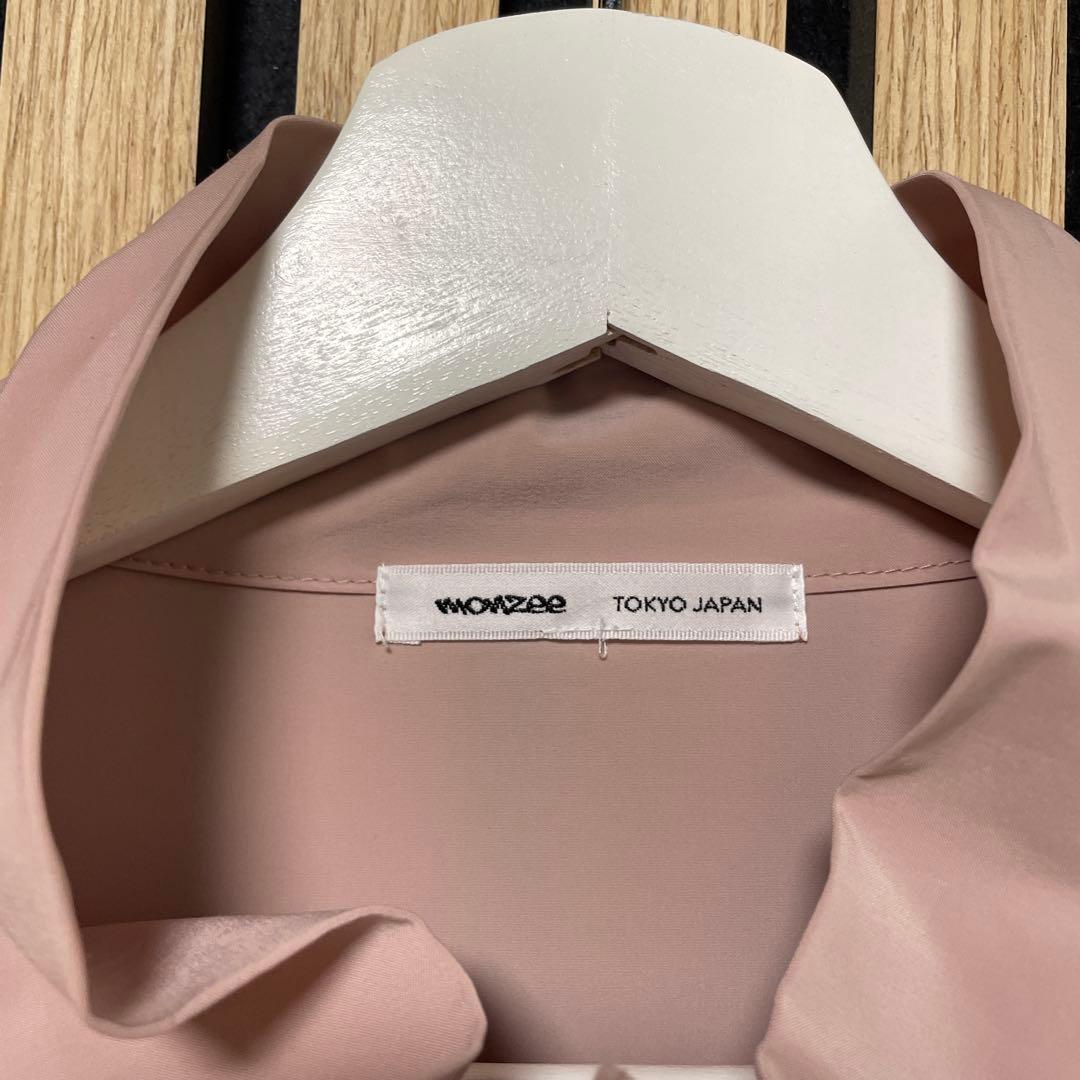 monzee モンジー　ナイロンジャケット　ピンク