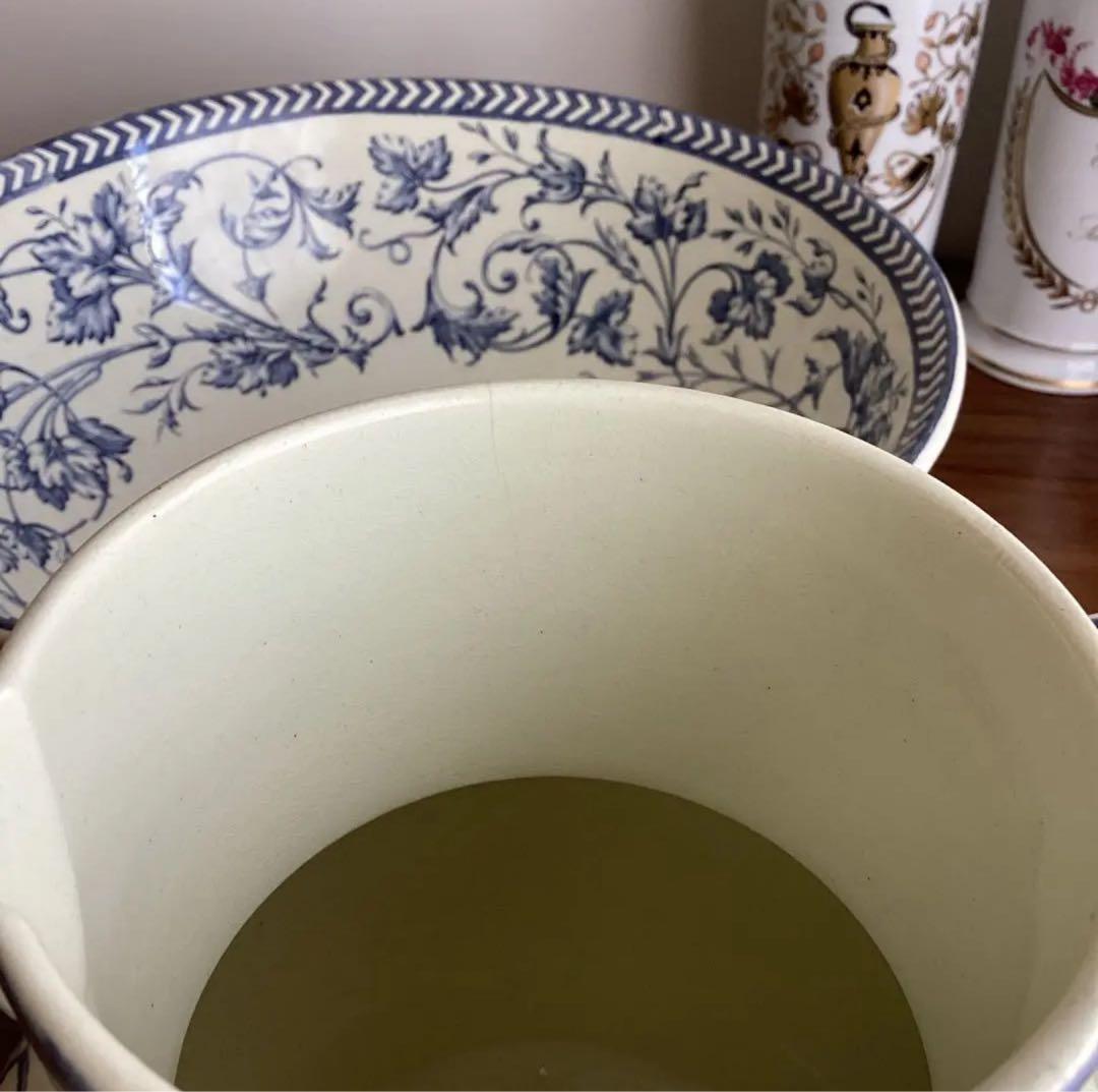 フランスアンティーク ♧ ボルドー窯のピシェ&ボウル ♧ モデルHenri II