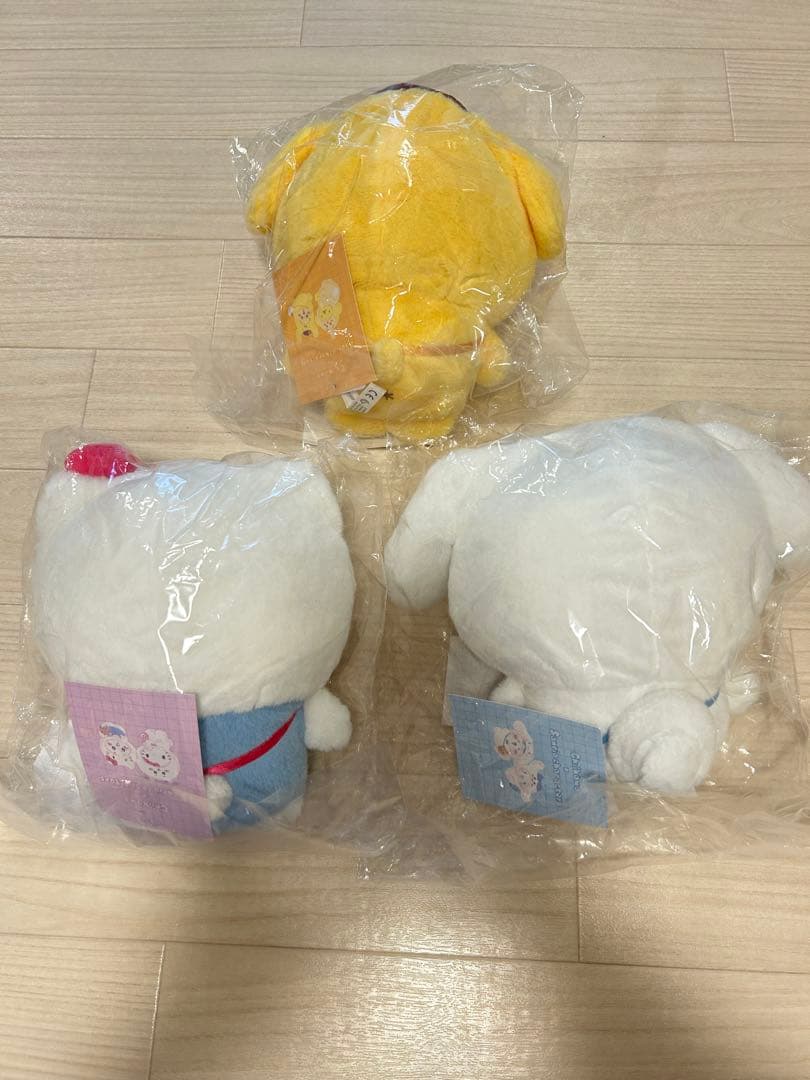 ちいかわ　サンリオ　ぬいぐるみ　3体セット