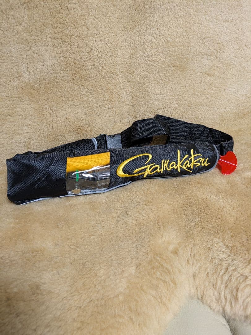 Gamakatsu ライフジャケット エアフローター　ブラック