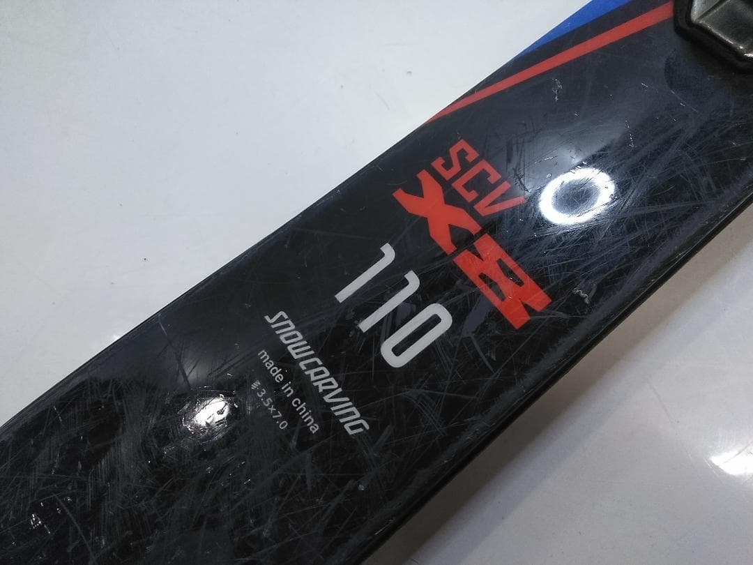 ジュニアスキー5点セット スノーカービング 110cm ブーツ22cm ◇