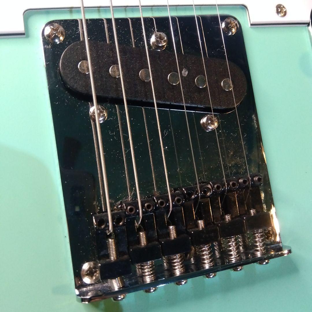 テレキャスタータイプ エレキギター ミントグリーン