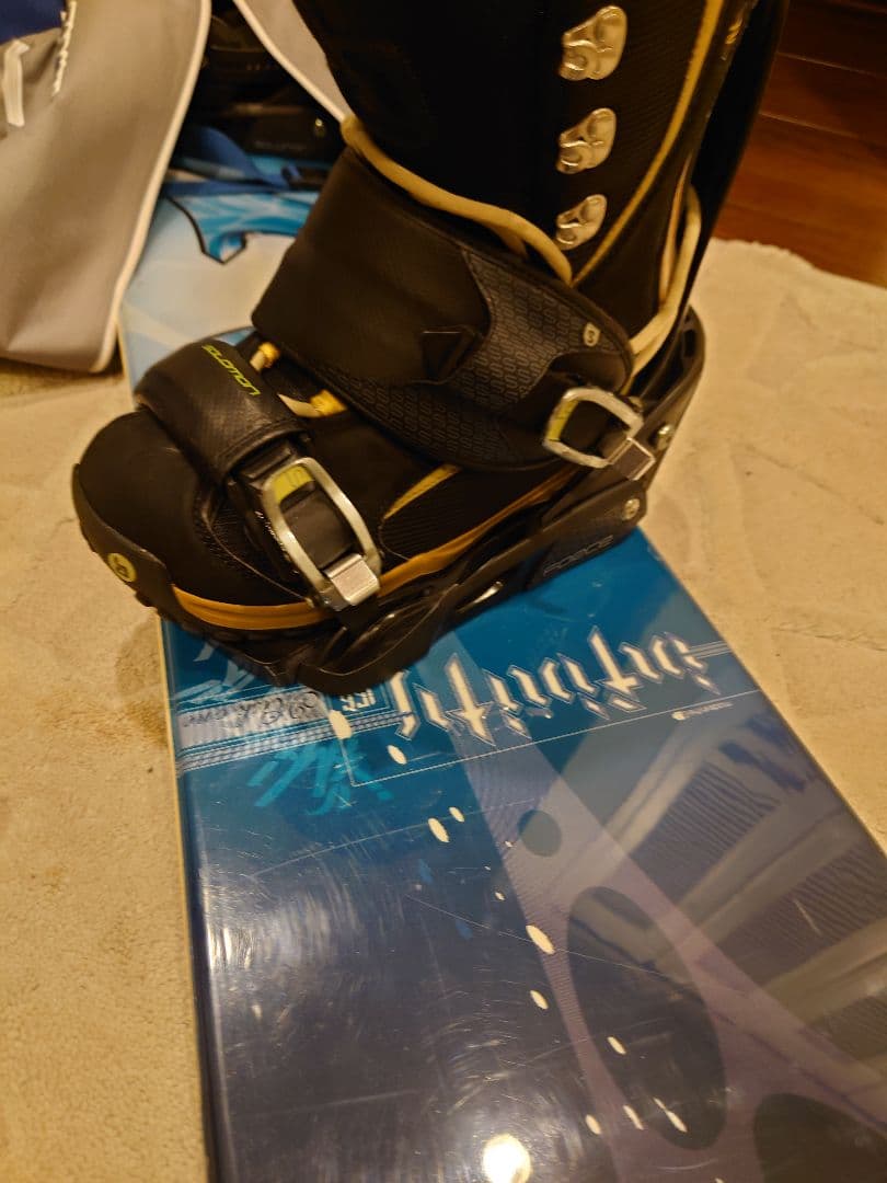 infinity スノーボード バインディング付き